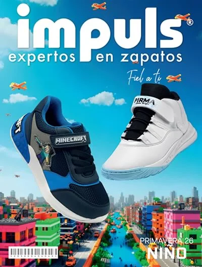 Catálogo IMPULS Calzado Niños Primavera 2026